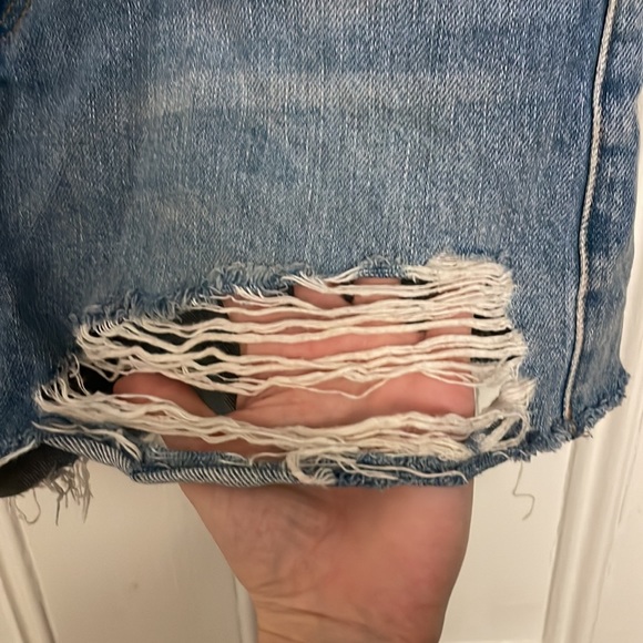 Topshop Highwaisted jean short, Mom style - Picture 7 of 9